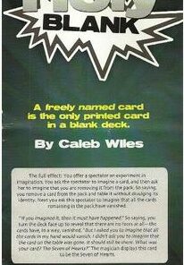 Holy Blank by Caleb Wiles ( Instant Download )