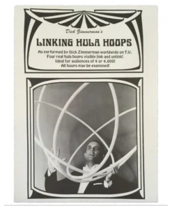 Linking Hula Hoops by Dick Zimmerman. ( Instant Download )