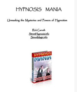 HYPNOSIS MANIA - Unmasking the Mysteries and Powers of Hypno ( Instant Download )