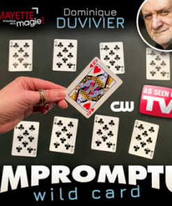 Dominique Duvivier – Impromptu Wild Card (Gimmick not included) ( Instant Download )