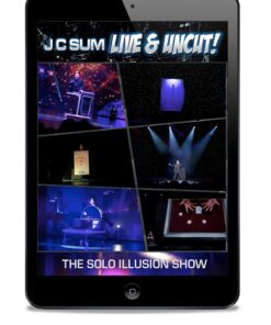 J C Sum – LIVE & UNCUT! The Solo Illusion Show ( Instant Download )