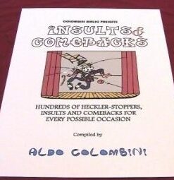 Insults & Comebacks by Aldo Colombini ( Instant Download )