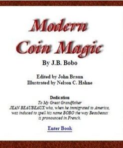 JB Bobo - Modern Coin Magic ( Instant Download )