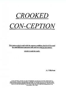 Crooked Con-Ception by A J Melven ( Instant Download )