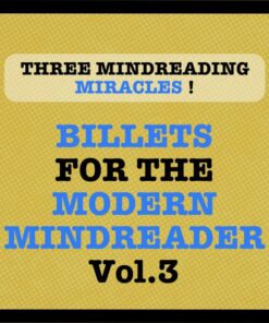 Julien LOSA – Billets for the Modern Mindreader vol.3 ( Instant Download )
