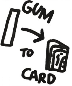 Julio Montoro – Gum to card ( Instant Download )