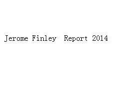 Special Report 2014 by Jerome Finley. ( Instant Download )