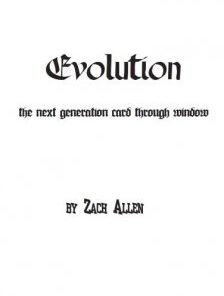 Evolution by Zach Allen ( Instant Download )