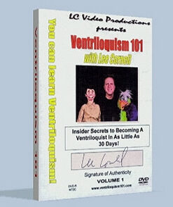 Lee Cornell - Ventriloquism 101 ( Instant Download )
