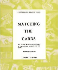 Lewis Ganson - Matching the Cards Teach-In ( Instant Download )
