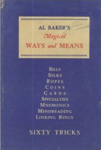 Magical Ways and Means by Al Baker ( Instant Download )