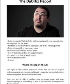 Maximiliano Yedid - Daortiz Report (Instant Download)