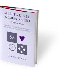 Mentalism Incorporated by Chuck Hickok ( Vol 2 , Instant Download )