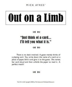 Mick Ayres - Out on A Limb ( Instant Download )