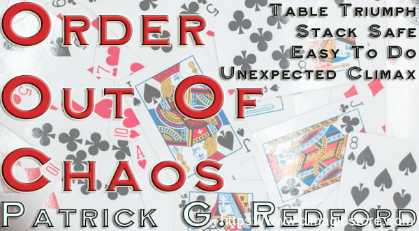 order-out-of-chaos-by-patrick-redford
