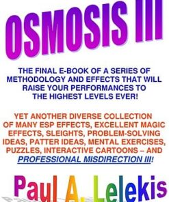 Paul Lelekis – Osmosis 3 (pdf + videos) ( Instant Download )