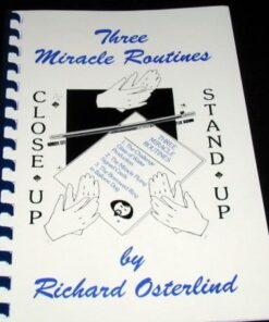 Three Miracle Routines by Richard Osterlind ( Instant Download )