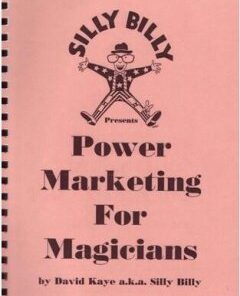 Power Marketing For Magicians by David Kaye ( Instant Download )