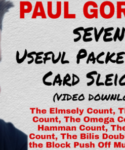 Paul Gordon – Seven Useful Packet Trick Card Sleights ( Instant Download )