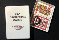 Pro Diminishing cards by Trevor Duffy (Gimmick Not Included) ( Instant Download )