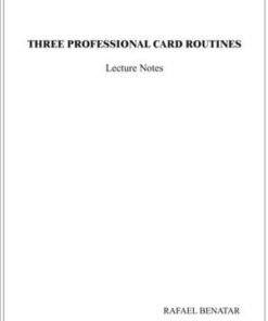 Rafael Benatar - Three Professional Card Routines ( Instant Download )