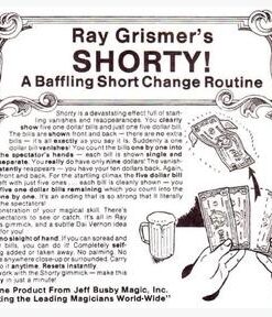 Ray Grismer - SHORTY! ( Instant Download )