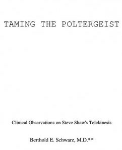 Taming The Poltergeist by Banachek ( Instant Download )