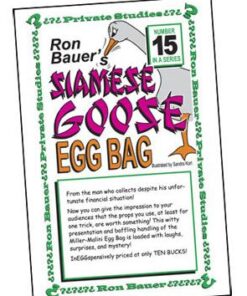 Ron Bauer - 15 Siamese Goose Egg Bag ( Instant Download )