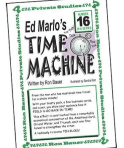Ron Bauer - 16 Ed Marlo's Time Machine ( Instant Download )