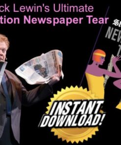 Ultimate Slow Motion Newspaper Tear by Nick Lewin. ( Instant Download )