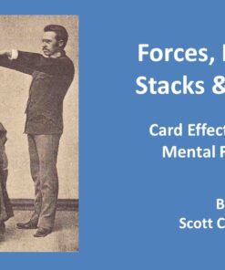 Forces, Peeks, Stacks & Gaffs - Mentalism with Cards by Scott Creasey ( Instant Download )