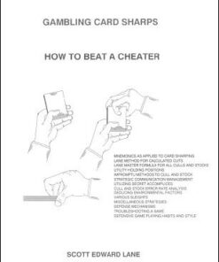 Scott Edward Lane – Gambling Card Sharps: How to Beat a Cheater ( Instant Download )