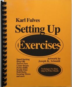 Karl Fulves – Setting Up Exercises ( Instant Download )