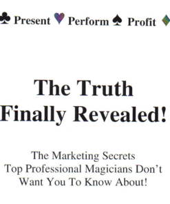 The Truth Finally Revealed! by Eric Anderson ( Instant Download )