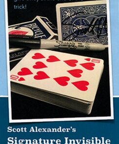 Signature Invisible Deck by Scott Alexander ( Instant Download )