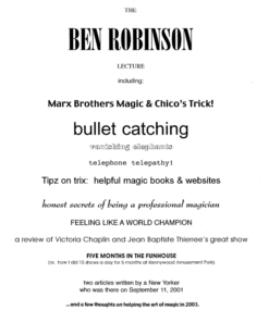 Lecture by Ben Robinson ( Instant Download )