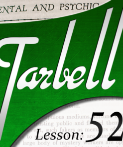 Dan Harlan – Tarbell 52 – Mental and Psychic Mysteries (Part 2) ( Instant Download )