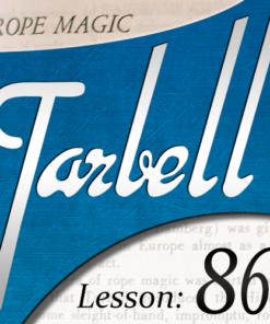 Dan Harlan – Tarbell 86 – Rope Magic ( Instant Download )