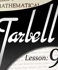 Dan Harlan – Tarbell 9 – Mathematical Mysteries ( Instant Download )