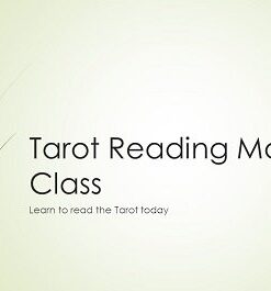 Tarot Reading Master Class by Jesse Lewis. ( Instant Download )