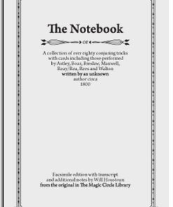 The Notebook by Will Houstoun ( Instant Download )