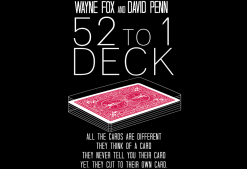 Wayne Fox & David Penn – 52 To 1 Deck ( Instant Download )