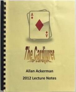 The Cardjurer by Allan Ackerman (2012 Lecture Notes , Instant Download )