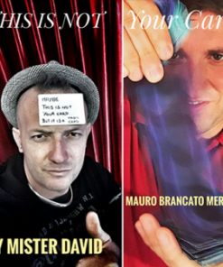 This is Not Your Card by Mister David and Mauro Brancato Merlino (Gimmick construction) ( Instant Download )