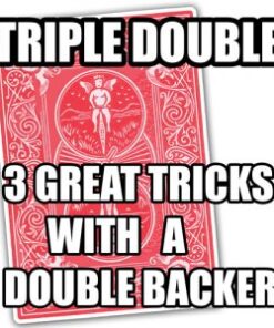 Triple Double: 3 Great Tricks with a Double Backer by Jeremy Luton ( Instant Download )
