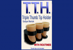 TRIPLE THUMB TIP HOLDER by Quique Marduk ( Instant Download )