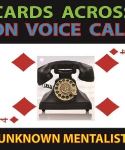 Unknown Mentalist – Cards Across on Voice Call (official PDF) ( Instant Download )