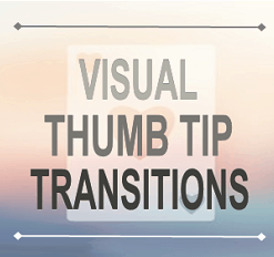 Visual Thumb Tip Transitions by Conjuror Community. ( Instant Download )
