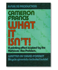 Cameron Francis – What It Isn’t ( Instant Download )