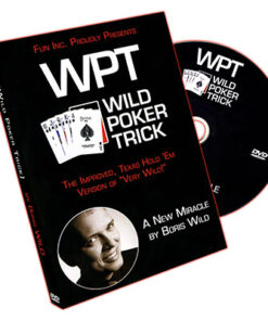 Wild Poker Trick (WPT) by Boris Wild ( Instant Download )